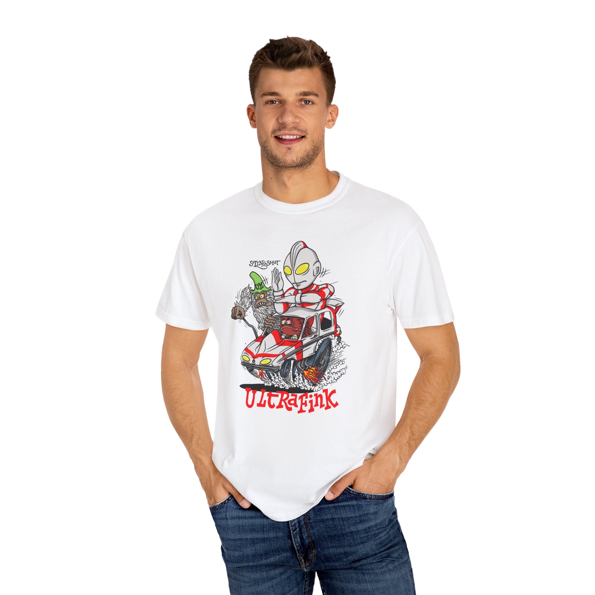 "Ultra Fink" Parody Ultraman T-Shirt