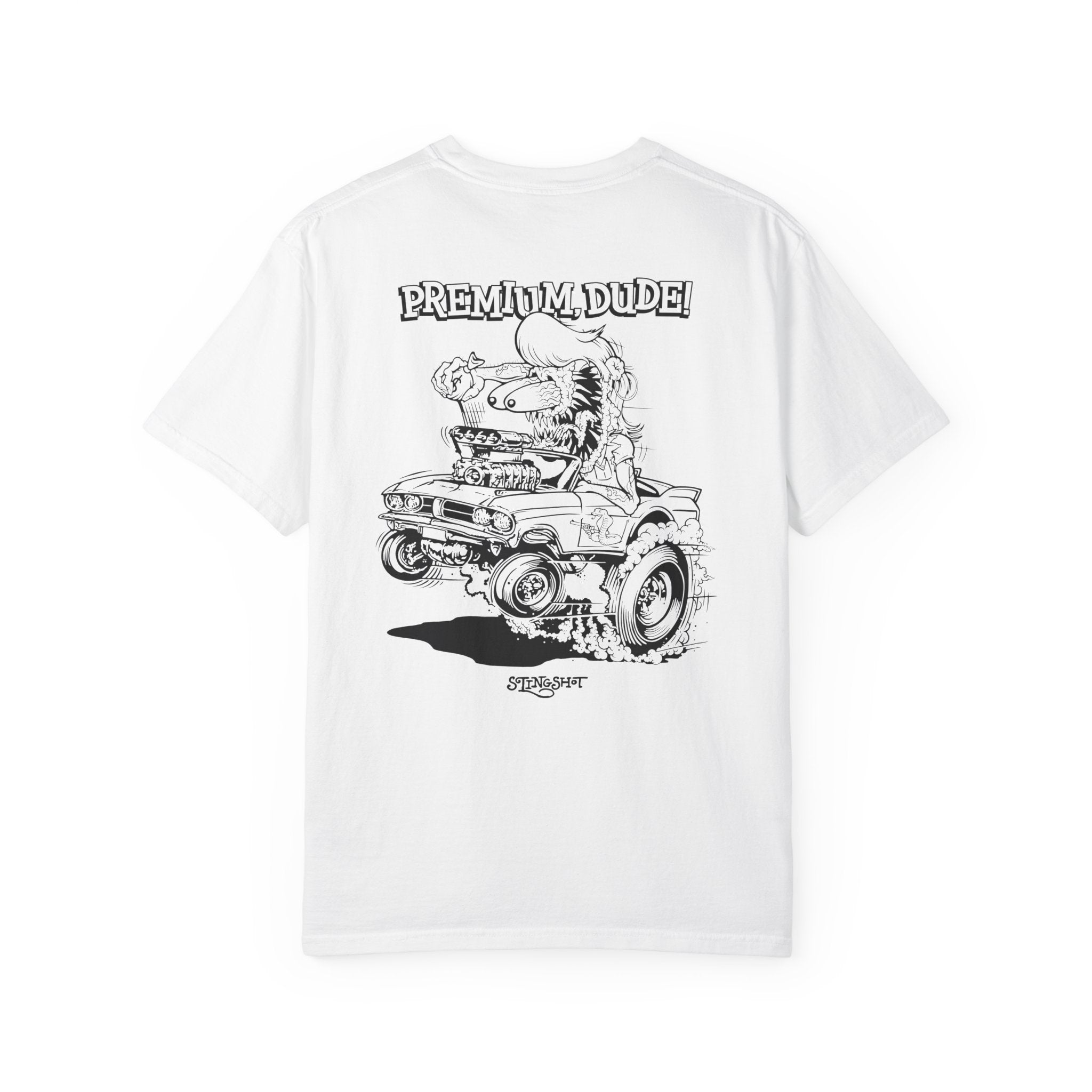 "Premium, Dude!" Parody Simpsons T-Shirt