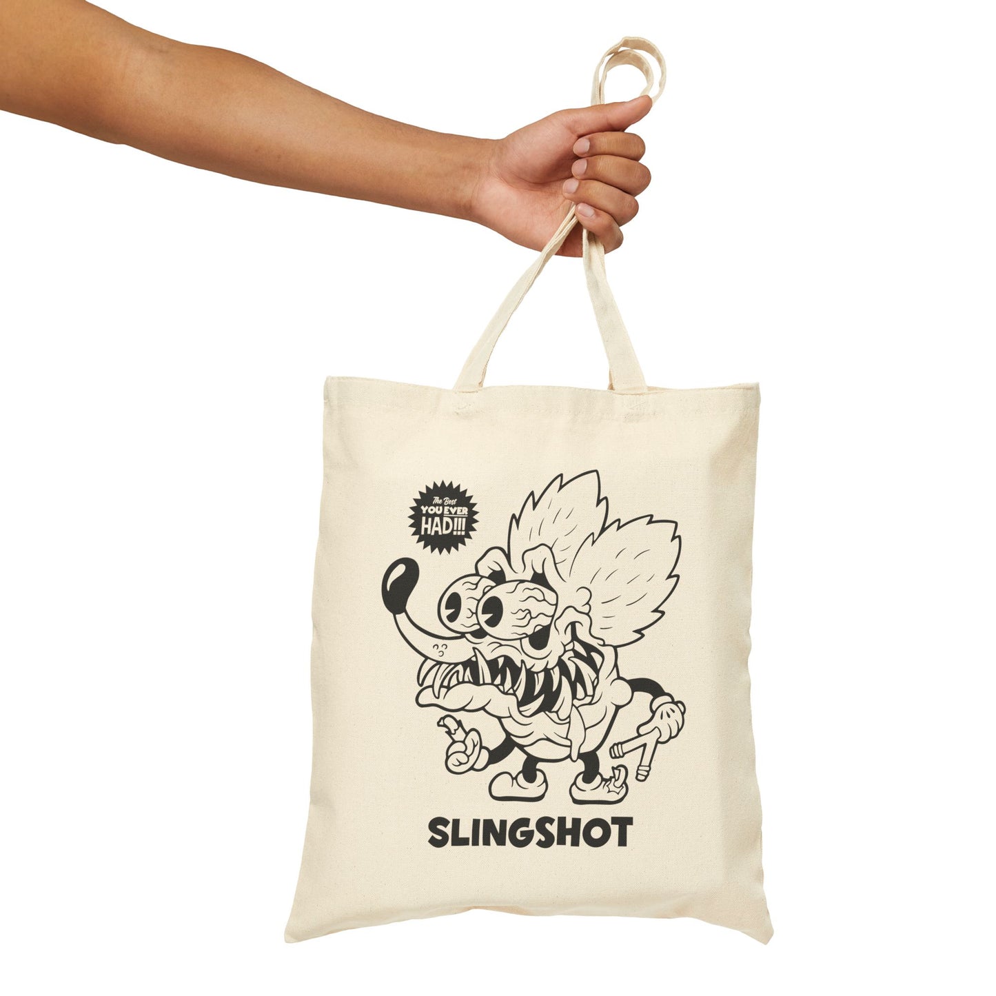 "Rosko" Mascot Canvas Tote Bag