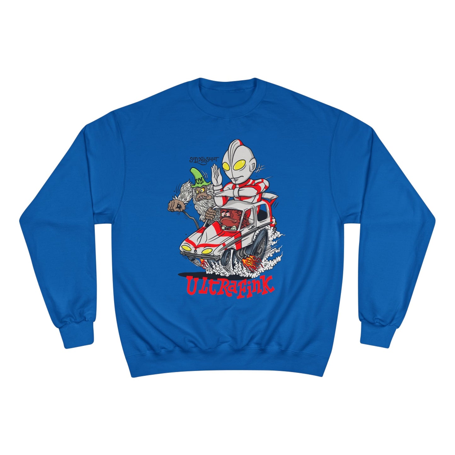 "Ultra Fink" Parody Ultraman Champion Sweatshirt