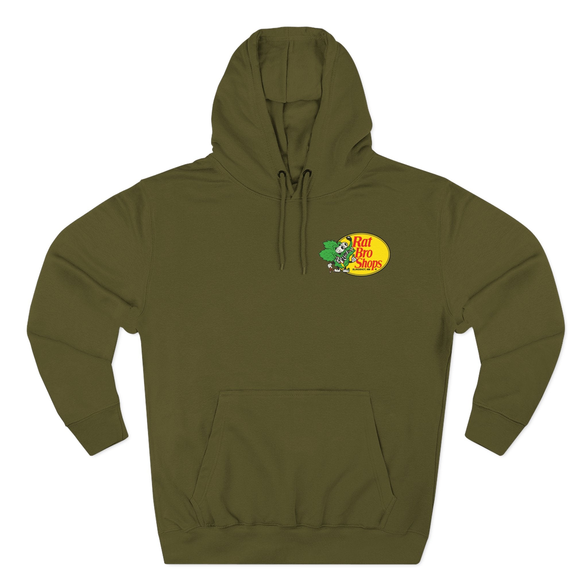 "Rat Bro Shops" Parody Hoodie