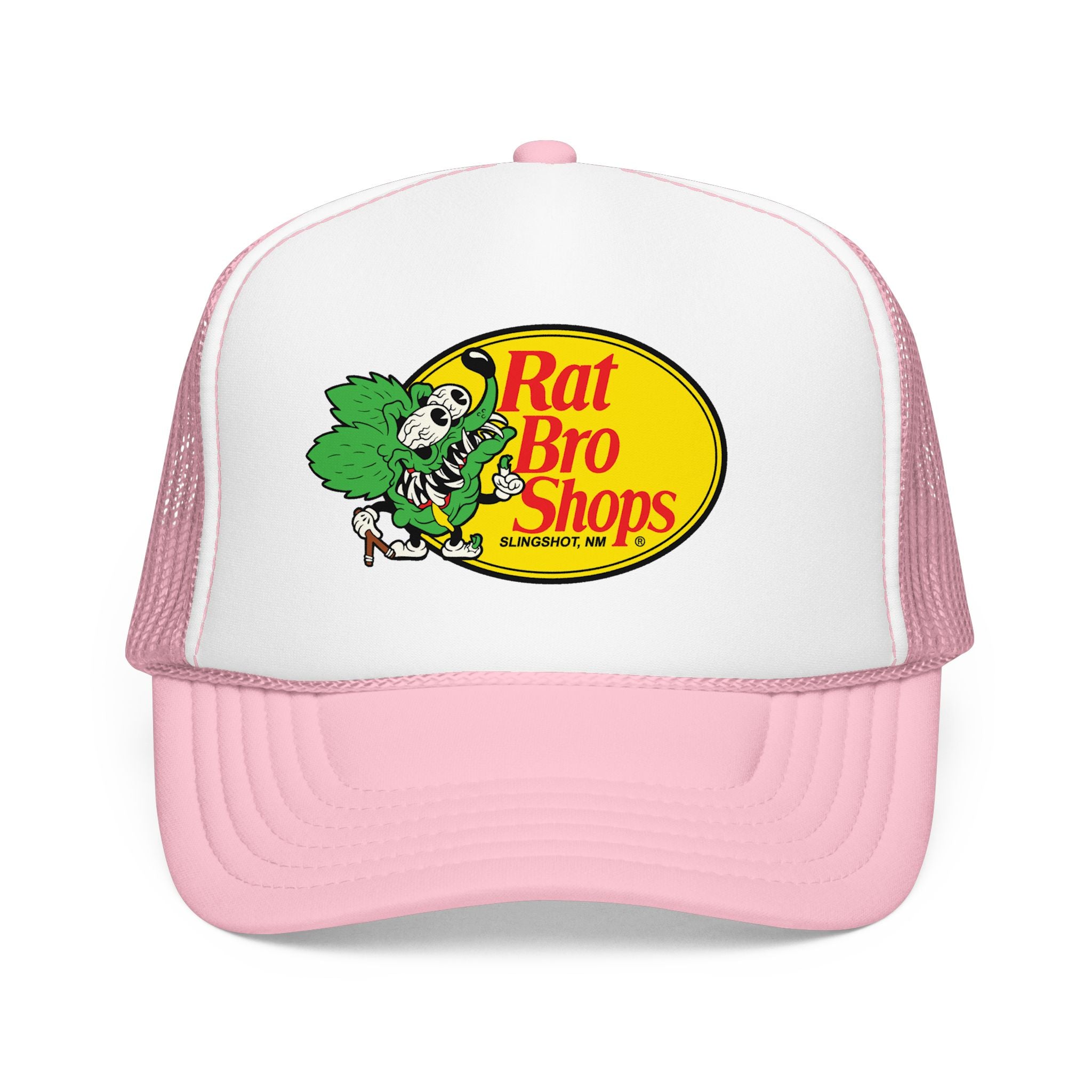 "Rat Bro Shops" Parody Trucker Hat