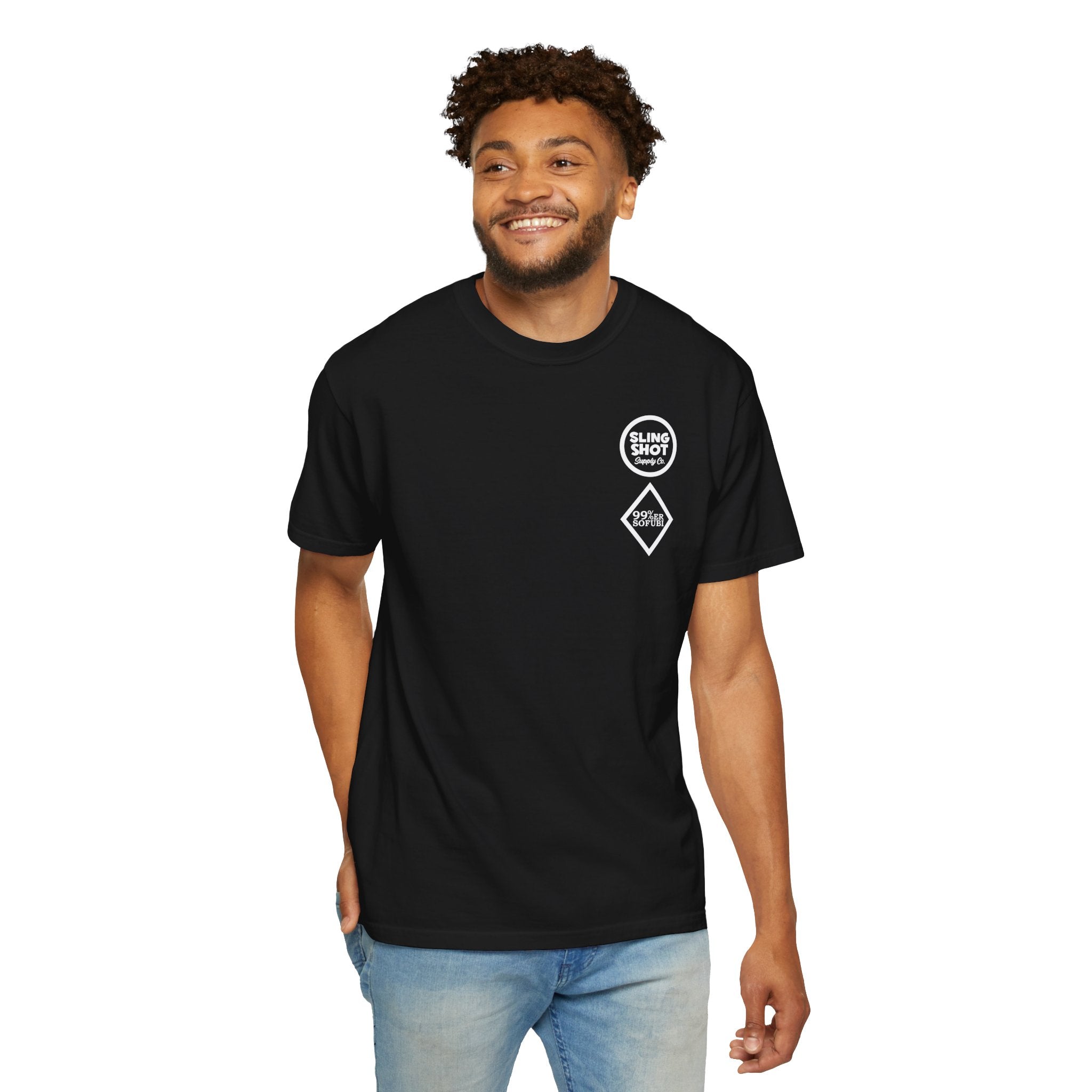 "99%er Sofubi" Krazy Eyes T-Shirt- Black