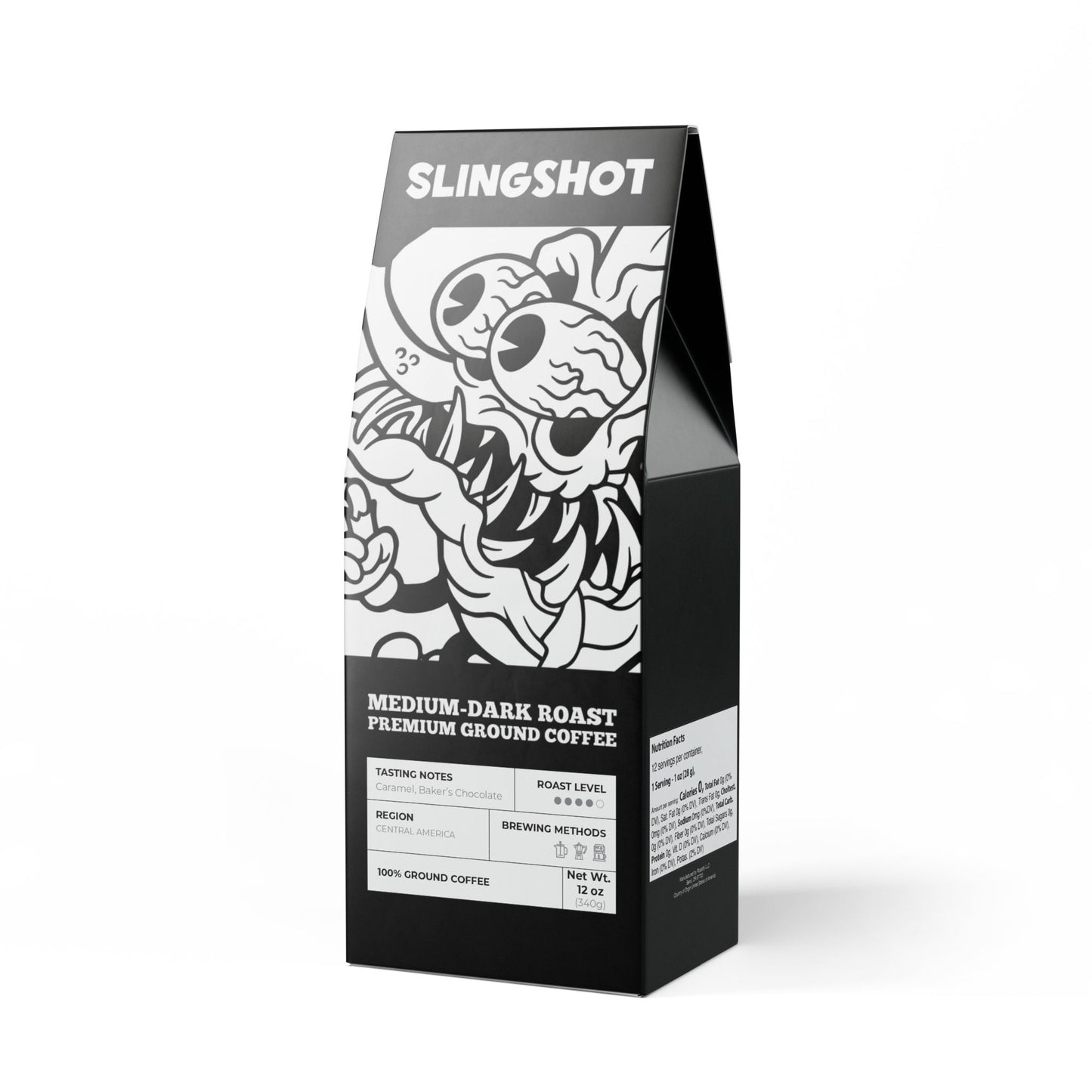 Slingshot's Flathead Valley Coffee Blend (Medium-Dark Roast)