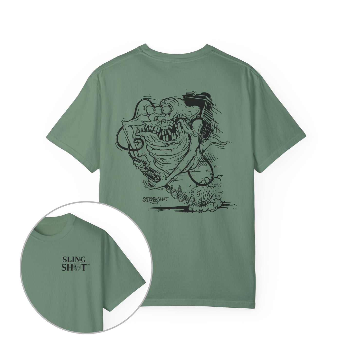 "Slime Fink" Parody Green Ghost T-Shirt