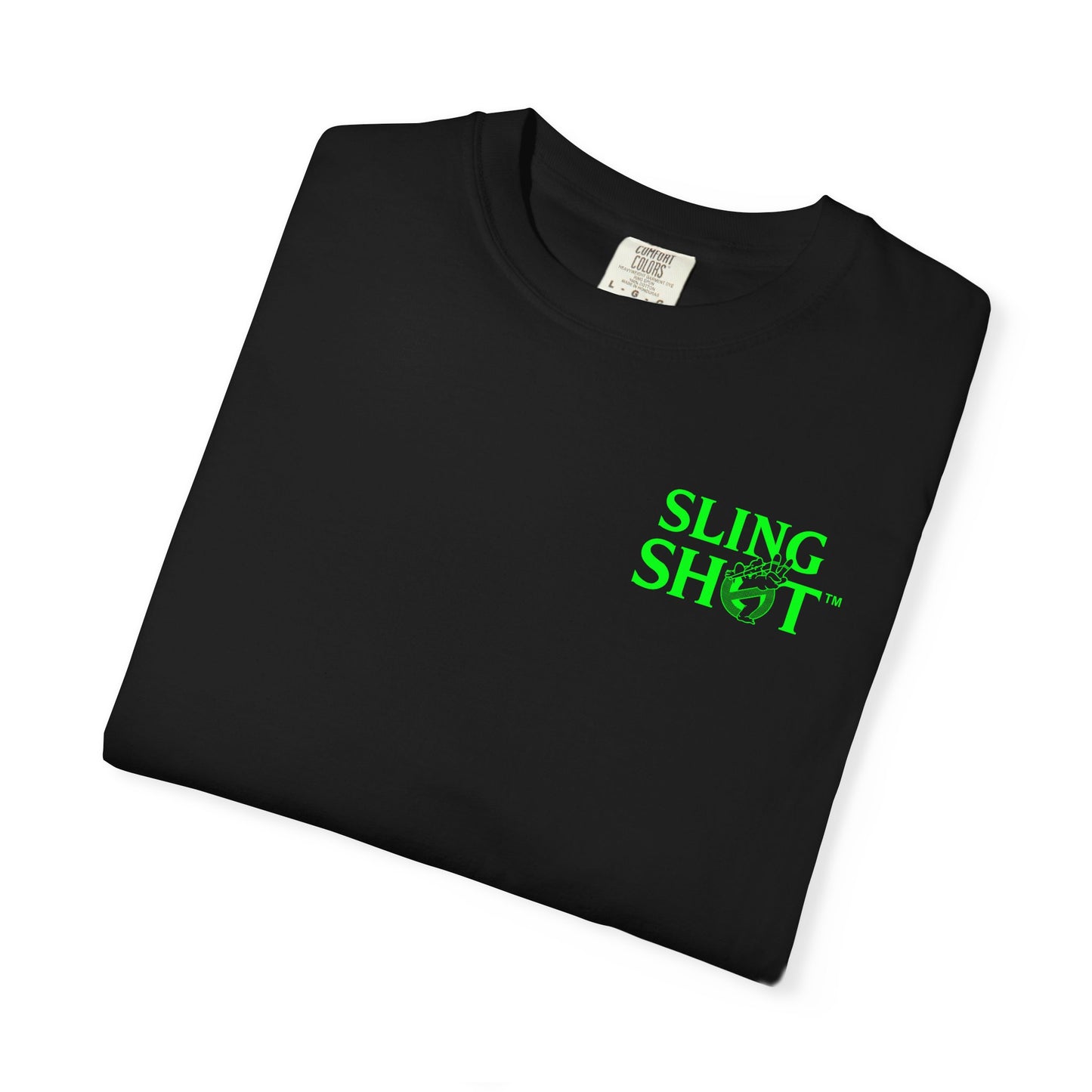 "Slime Fink" Parody Green Ghost T-Shirt- Black