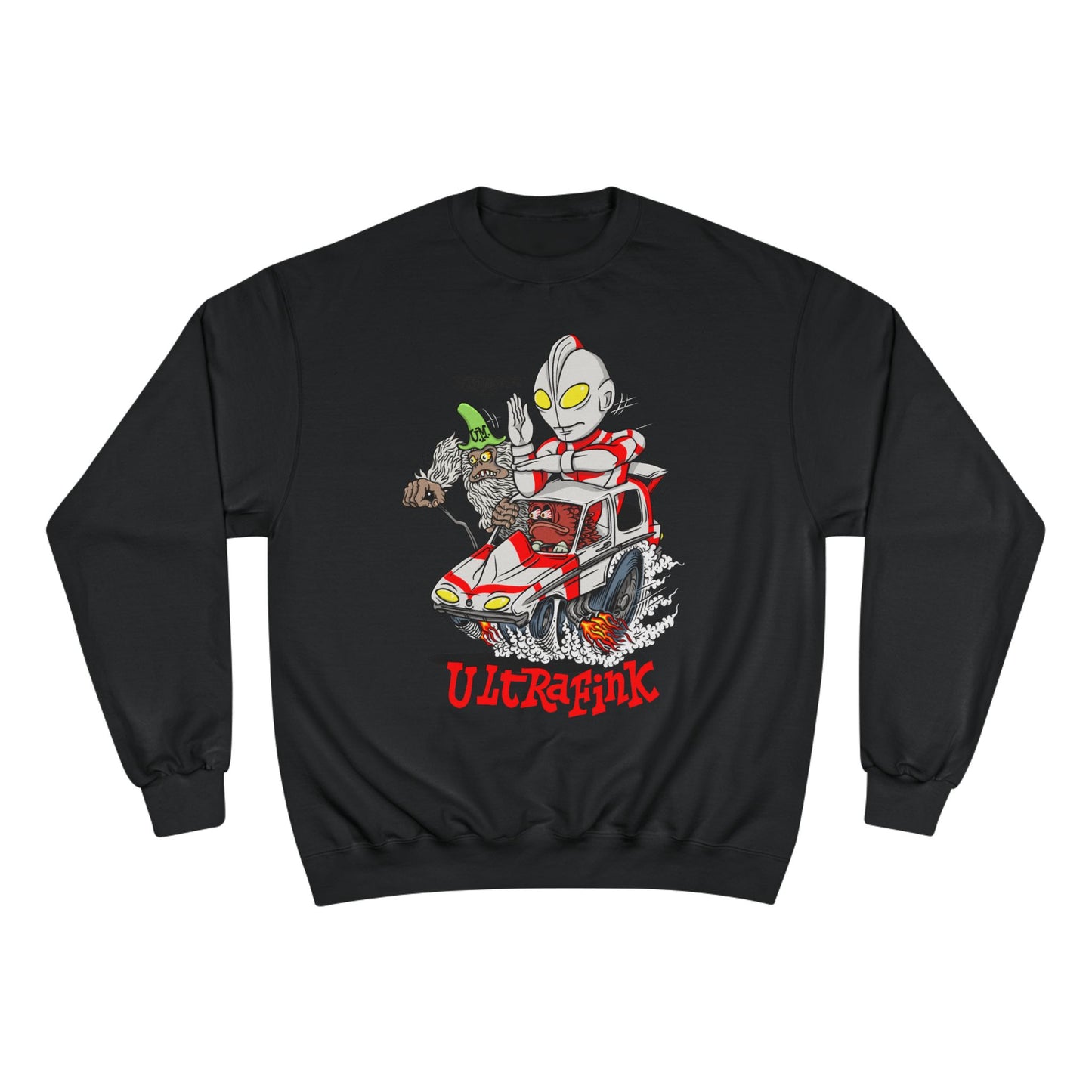 "Ultra Fink" Parody Ultraman Champion Sweatshirt