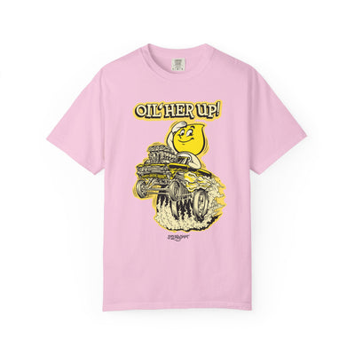 "Oil Her Up" Parody Esso Oil Drop T-Shirt