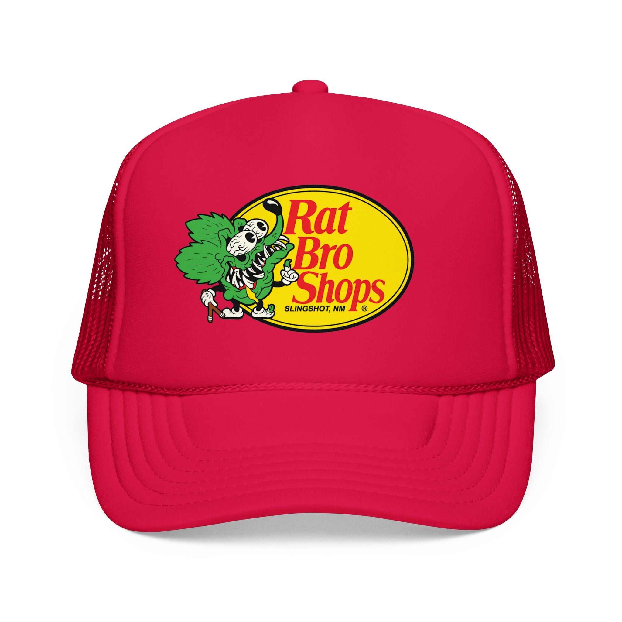 "Rat Bro Shops" Parody Trucker Hat