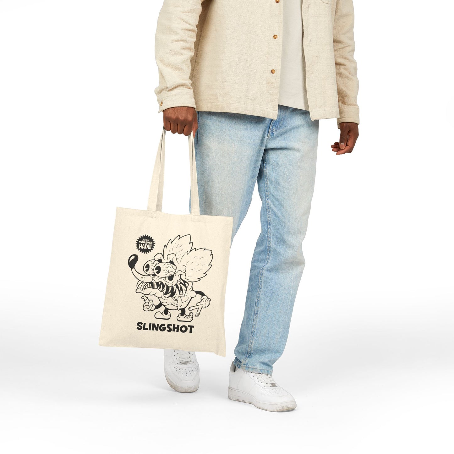 "Rosko" Mascot Canvas Tote Bag