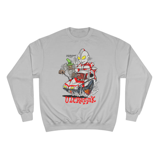 "Ultra Fink" Parody Ultraman Champion Sweatshirt