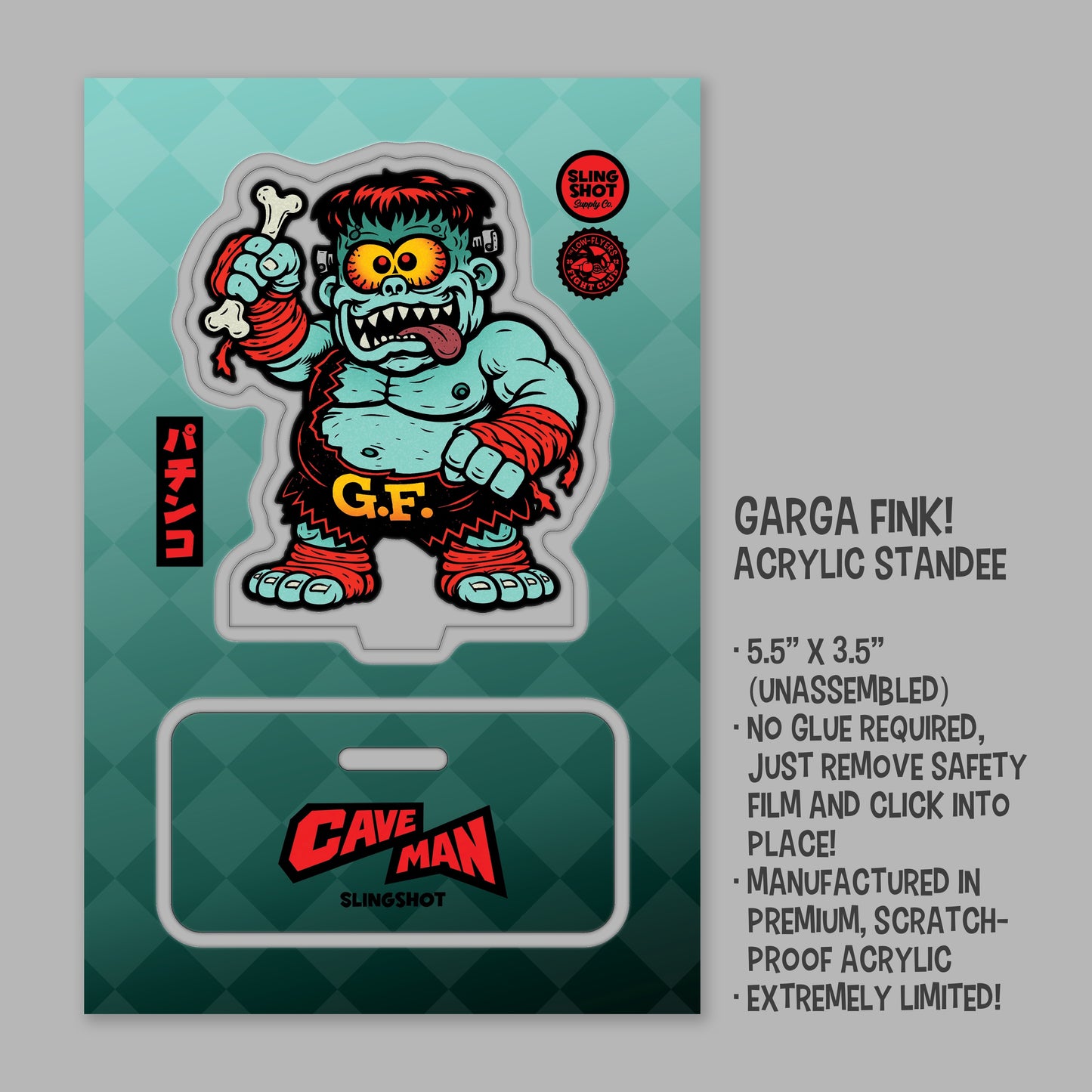 "AMON" Garga Fink Acrylic Display Standee