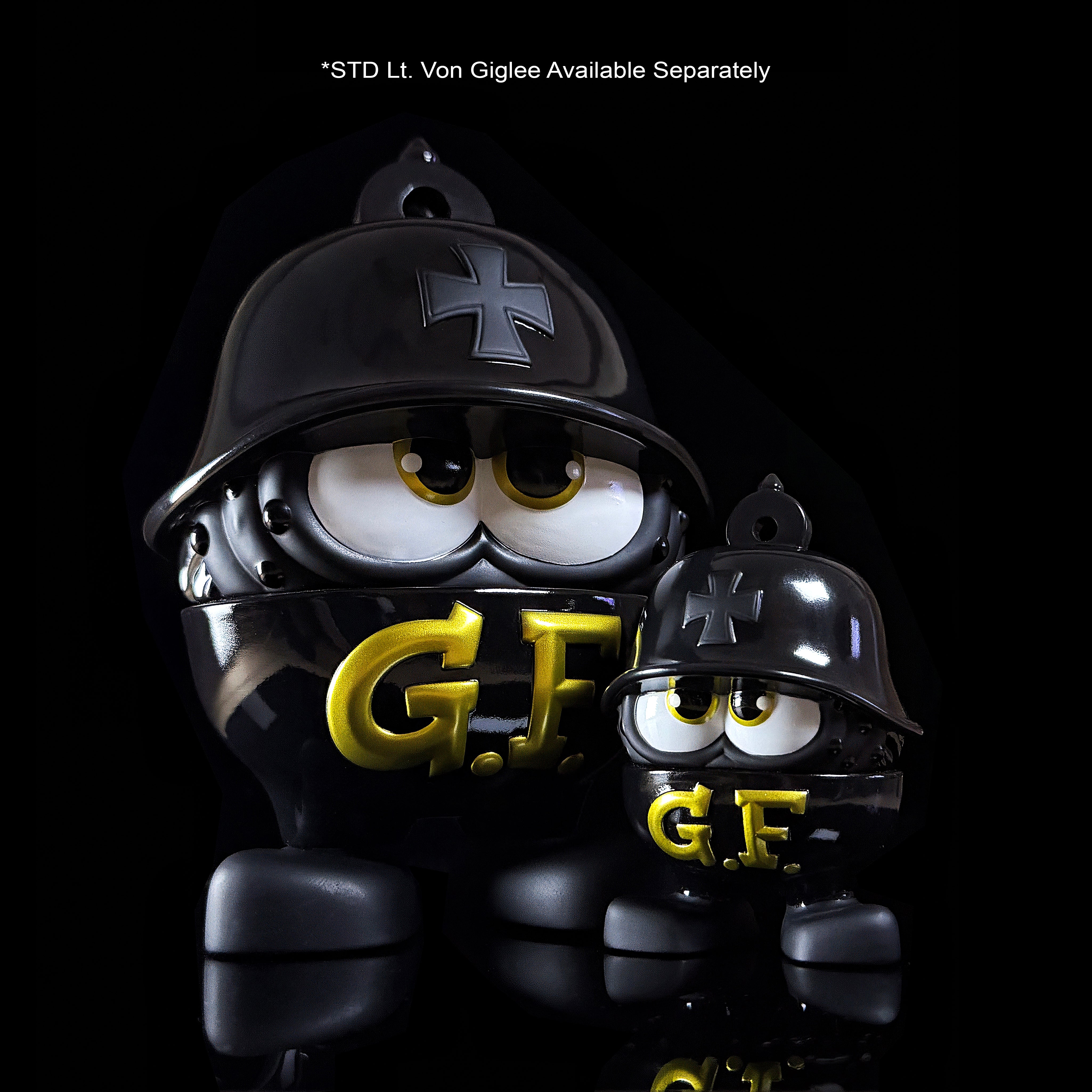 "Black & Gold" Von Giglee (DX) Soft Vinyl Toy