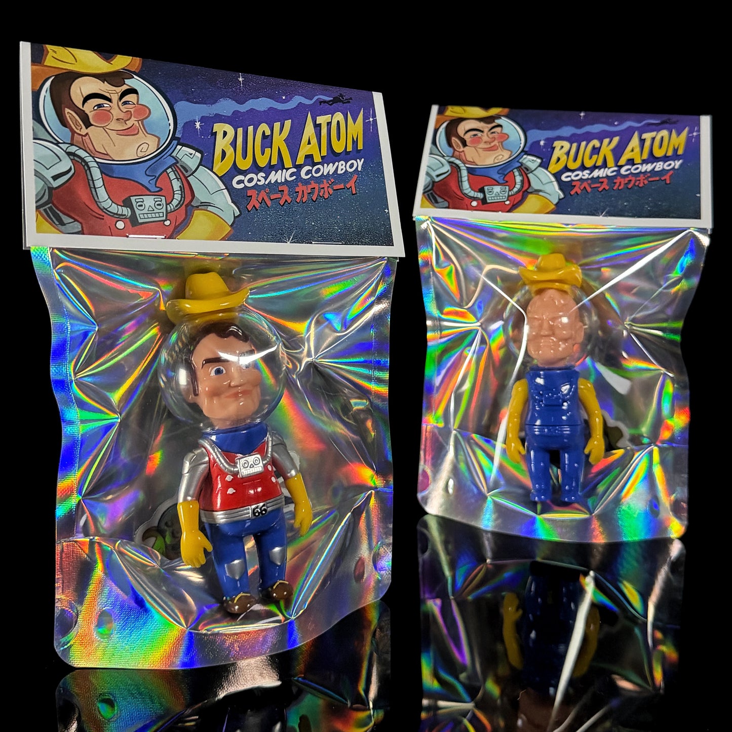 Buck Atom soft vinyl mascot toy (BLANK)